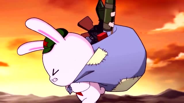 那年那兔:兔子背着武器来到军火孵化园,它预感一切都会很好的!