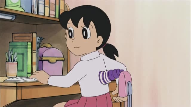 《哆啦a梦》静香放在背上的是什么贝壳,静香会发生什么事情呢?