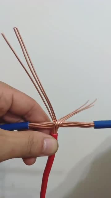 电工师傅不外传的t型并线技巧,简单牢固不易松动