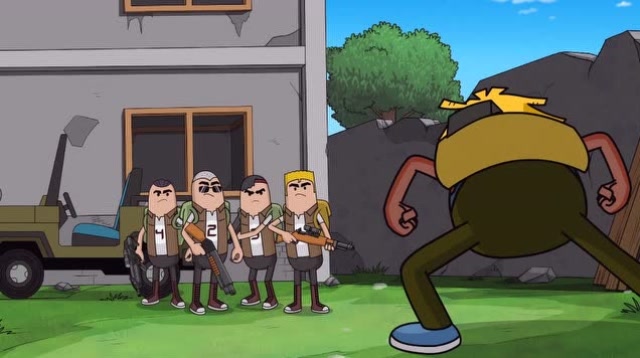 吃鸡小分队:马可波本想带队友吃鸡,谁知被敌人包围了!