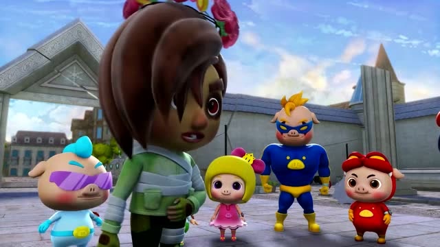 猪猪侠之变身战队:威尔可以和白雪公主做朋友啦!