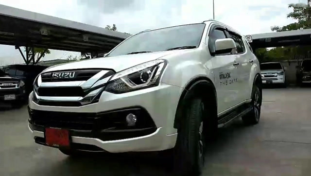 2020款五十铃mu-x牧游侠到货,开车上路那刻我瞬间心动了