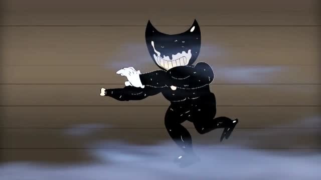 班迪和墨水机器:乱入的小哥哥把萨米和墨水怪物都抓起来了,厉害