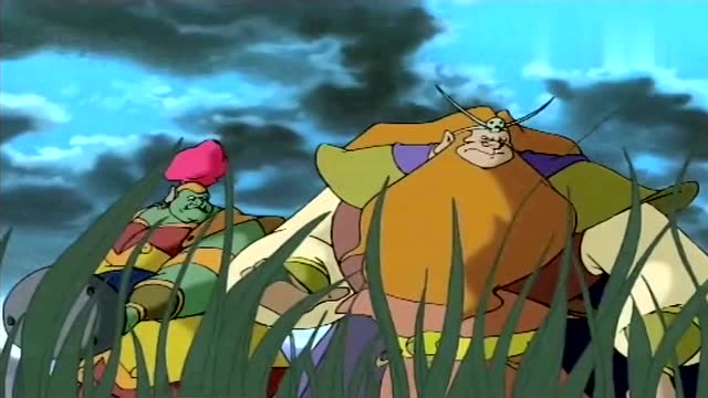 大象妖怪伸出鼻子,吸干了河里的水,二师兄这下跑不了了!