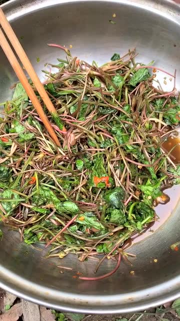 农村人的美味凉拌马蹄菜城里人一般吃不到