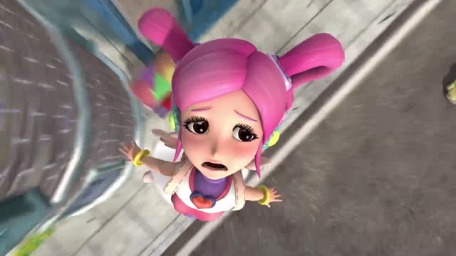 猪猪侠之幸福救援队:超人强英雄救美,你是真的帅!