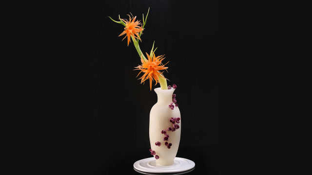 花瓶--周毅食品雕刻高清视频教程