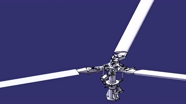 直升机的桨叶是如何工作的,实拍加3d一个视频讲清楚