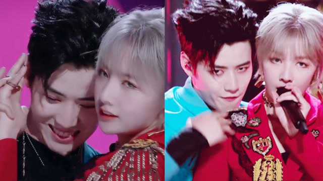 r1se任豪助演偷心怪盗,与赵粤现场上演摸脸杀引全场尖叫!