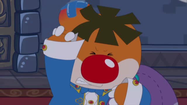 摩尔庄园乐乐侠破解库拉黑魔法使库拉骰子四人成功分离