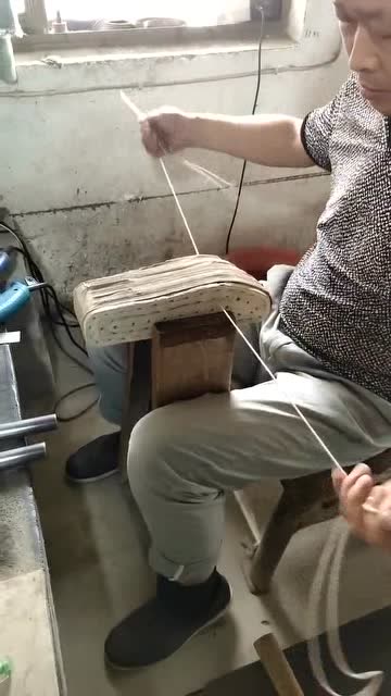 传统老手艺,手工做鞋底,这才是真正的老千层底!