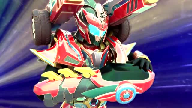 铠甲勇士猎铠冰羽鹰和霸焱马发动能量鹰帅和马帅进化了