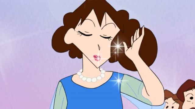 蜡笔小新:美伢瘦下来和模特似的,开心的她都流口水了!