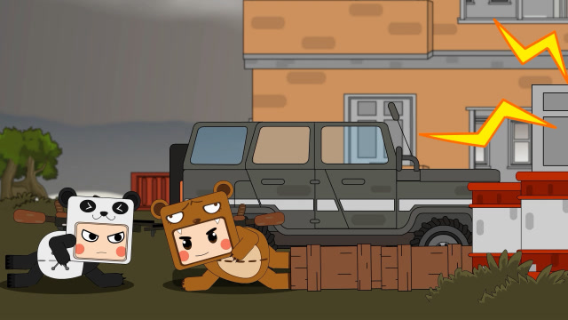 迷你吃鸡小队第41集:兔美美,迷斯拉,胖哒怎么打不过一个卡卡?