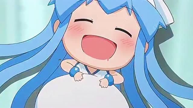 侵略!乌贼娘 这么可爱的宠物 我也想来一只