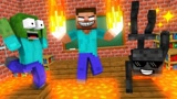 Minecraft动画《岩浆大爆发》，末影人惹怒了烈焰人