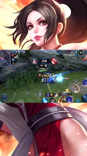 王者荣耀:国服不知火舞操作秀,带给你不一样的视觉盛宴!