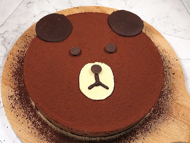 布朗熊慕斯蛋糕