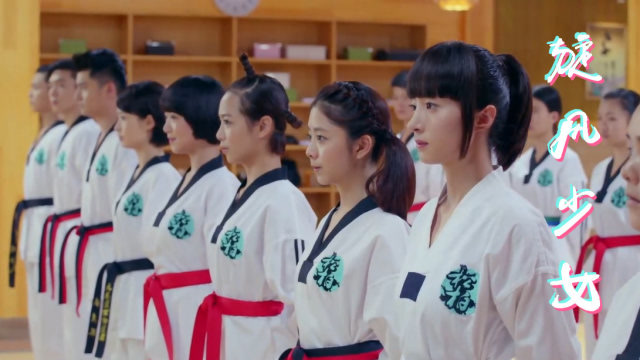 旋风少女:百草加入松柏道馆,若白发现她隐藏实力,秀琴都打不过