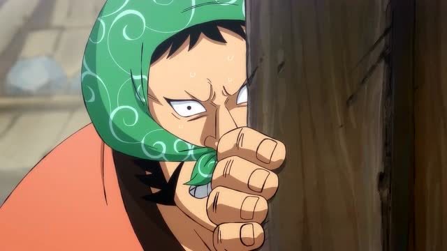 航海王:锦卫门偷偷去看妻子阿鹤,打扮的跟做贼似的