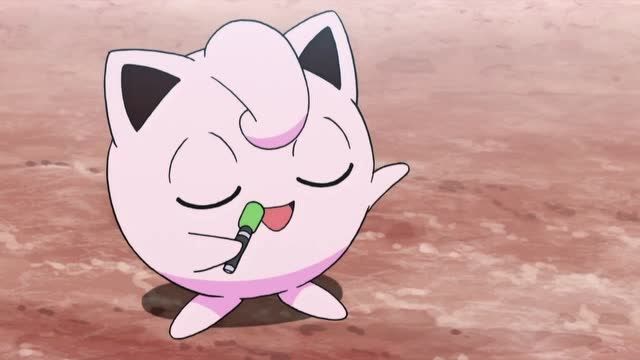 精灵宝可梦:胖丁脸上的涂鸦,是树枕尾熊画的