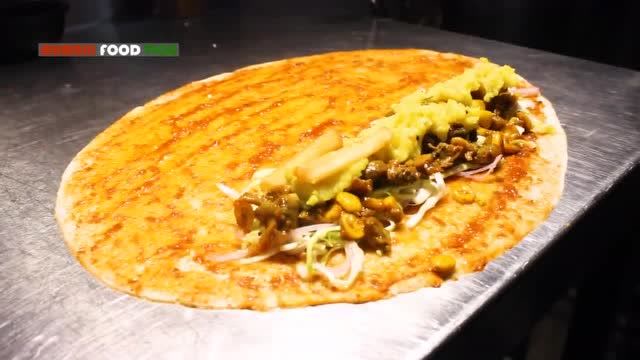 印度人的手抓饼,无论是搭配还是手法,都是三哥独一无二的风格!