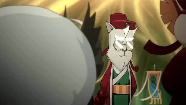 京剧猫:宗主给了小黑一个糖葫芦,吃饱了才有力气测试