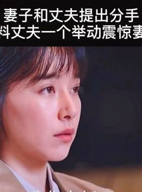 张芝芝终于逆袭了 霸气的和丈夫离婚