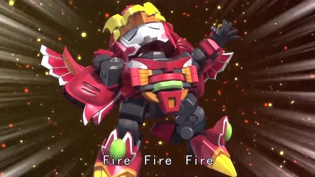 激战奇轮:烈焰展示奇轮王的力量,却被影狼一脚踢飞!