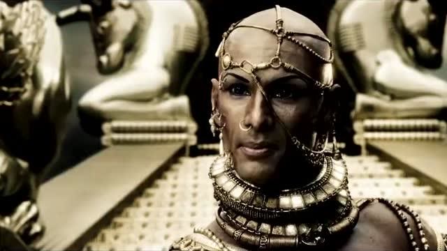 电影:国王挑衅薛西斯,你虽然有很多士兵,但没有一个勇士