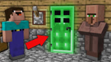 小君姐姐我的世界：用绿宝石给村民做了扇门，太好看了吧