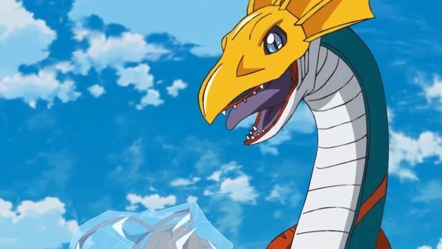 数码宝贝:海龙兽登场!他遇见太一是注定要被打败的!