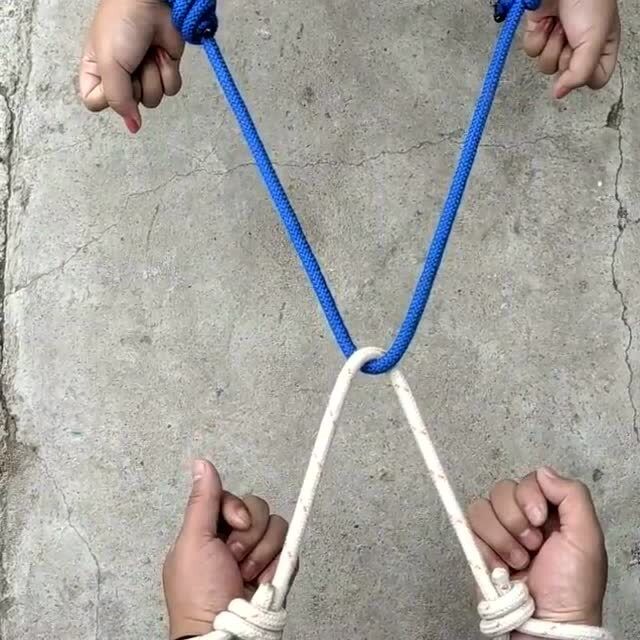 解绳子技巧,这个技术你学会了吗