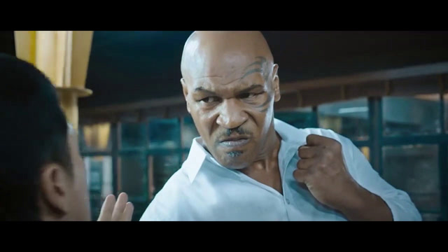 叶问3粤语: 咏春vs泰森泰拳vs咏春 天下咏春唯快不破