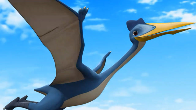 帮帮龙出动:韦司用黏黏草,治好了风神翼龙的翅膀!