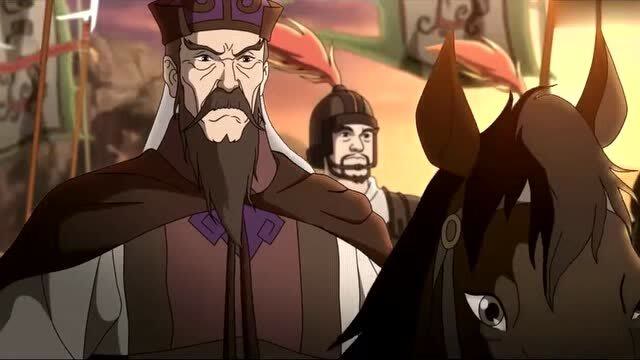 三国动漫:死诸葛吓跑活仲达,让司马懿被世人贻笑大方!