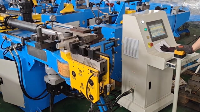 数控铝管弯管机视频,铝型材折弯机视频