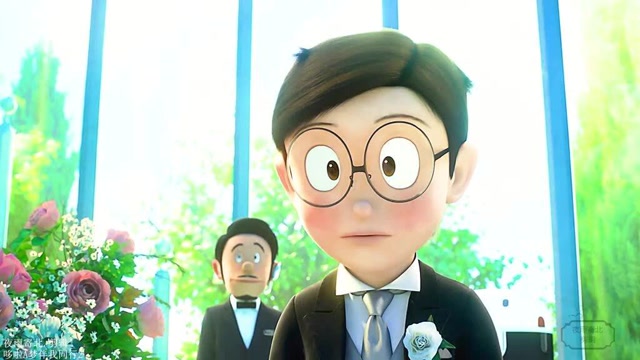 雄助跟大雄小时候好像啊好可爱 #哆啦a梦伴我同行2#大雄静香要结婚了