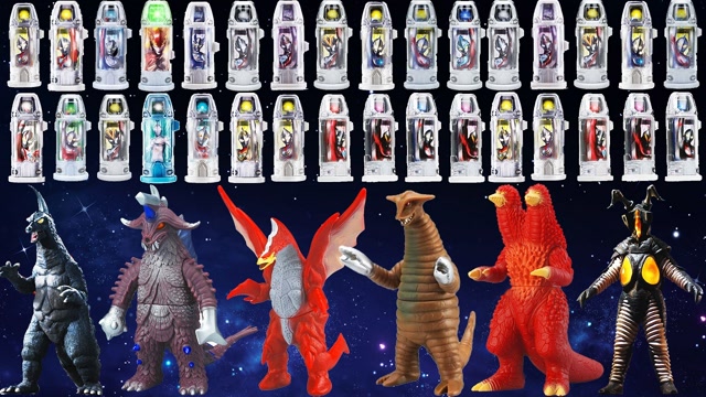 花样玩具屋  奥特曼怪兽胶囊合集,奥特曼怪兽大作战