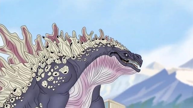 新哥斯拉复活,鲸鱼哥斯拉与新酱爆发大战,神秘强者来袭