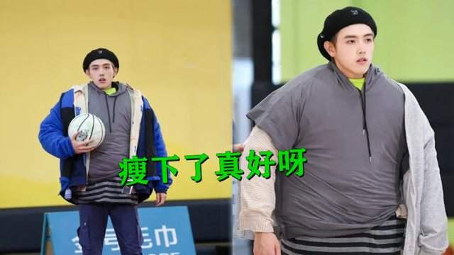 胖若两人!陈飞宇穿70件衣服投篮,仿佛回到220斤的时候