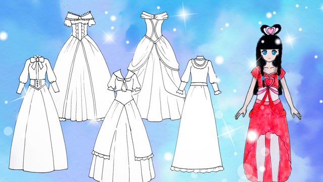 叶罗丽王默的5套漂亮新礼服