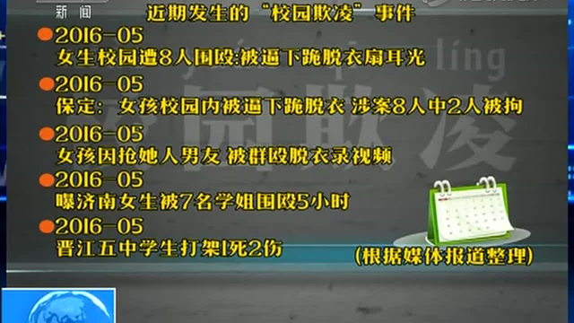 新闻11新闻11文件能否管住校园欺凌事件