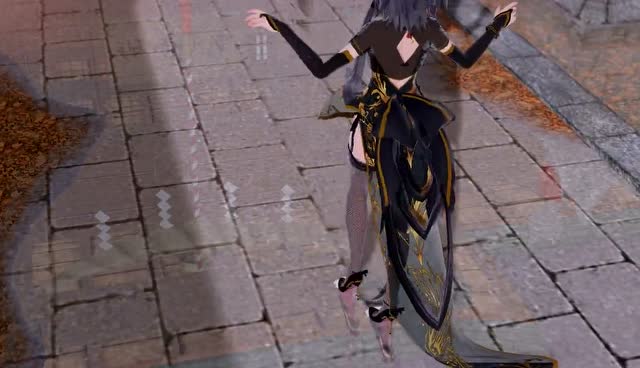 【mmd旗袍福利】 极乐净土 「金丝雀洛天依」