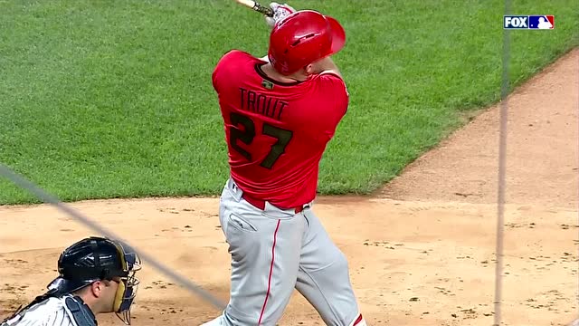 烟火秀!迈克特劳特再来一支两分炮