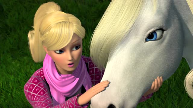 芭比姐妹与小马:芭比拯救了小白马