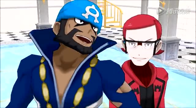 [口袋mmd] 赤焰松与水梧桐的深情对唱