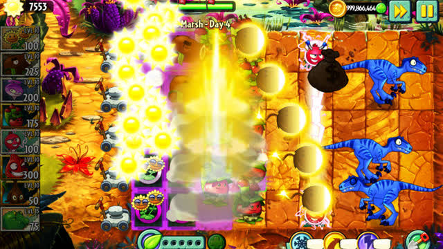 植物大战僵尸2国际版 苹果vs加农炮