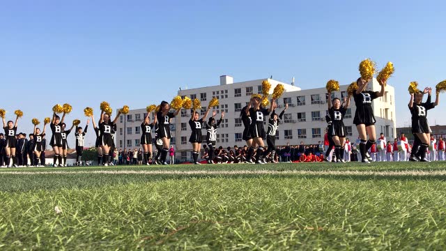 泊头市第二中学健美操方队