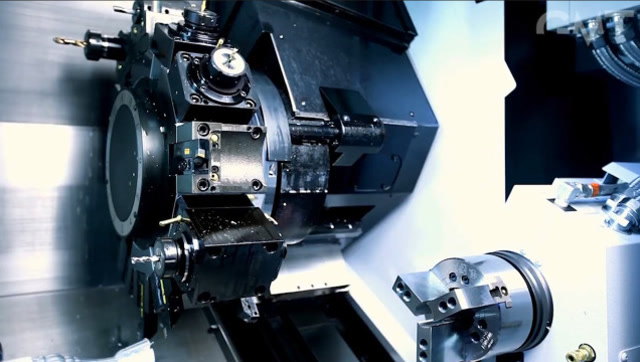 德国数控车床精细化加工过程,最赞的就是这刀具了